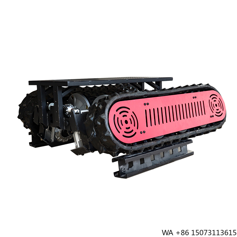 Tracked Robot Chassis - Chassi de Robô Subaquático IP68 com