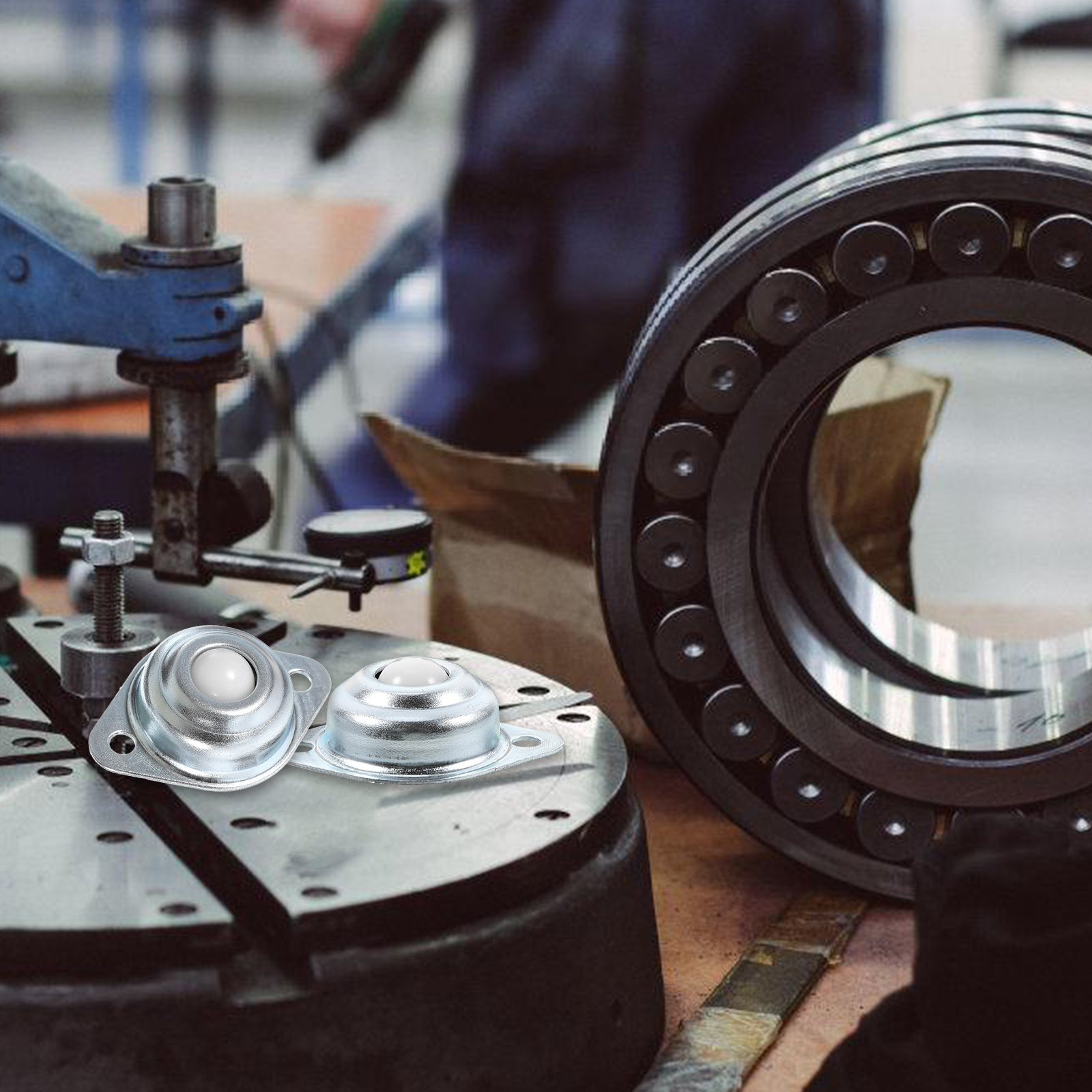 Caster Wheel - 12 Peças de Rodízios Esféricos Universais