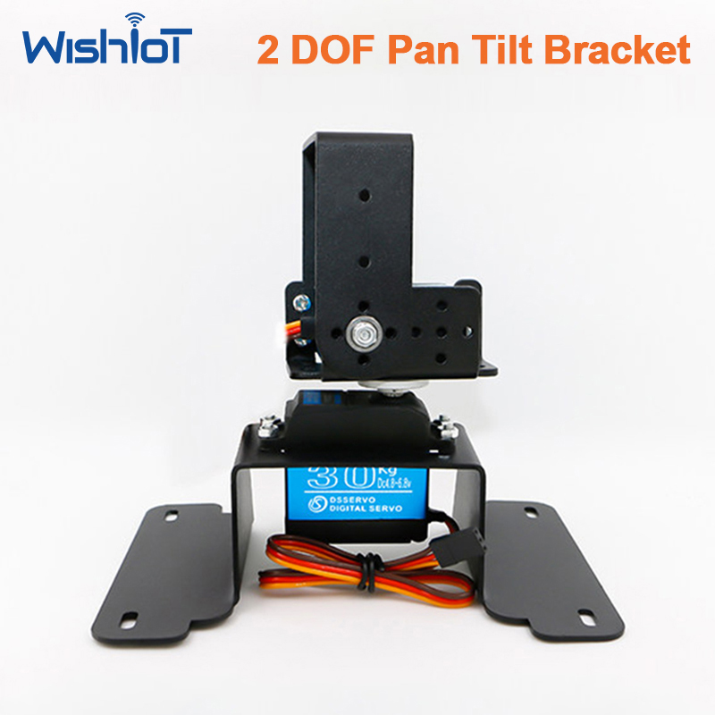Servo Pan Tilt - Kit de Suporte Metálico com 2