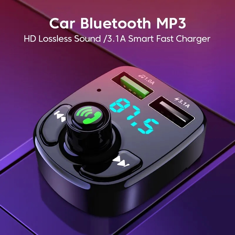 Robot Bluetooth Car - Led mp3 carro bluetooth receptor de