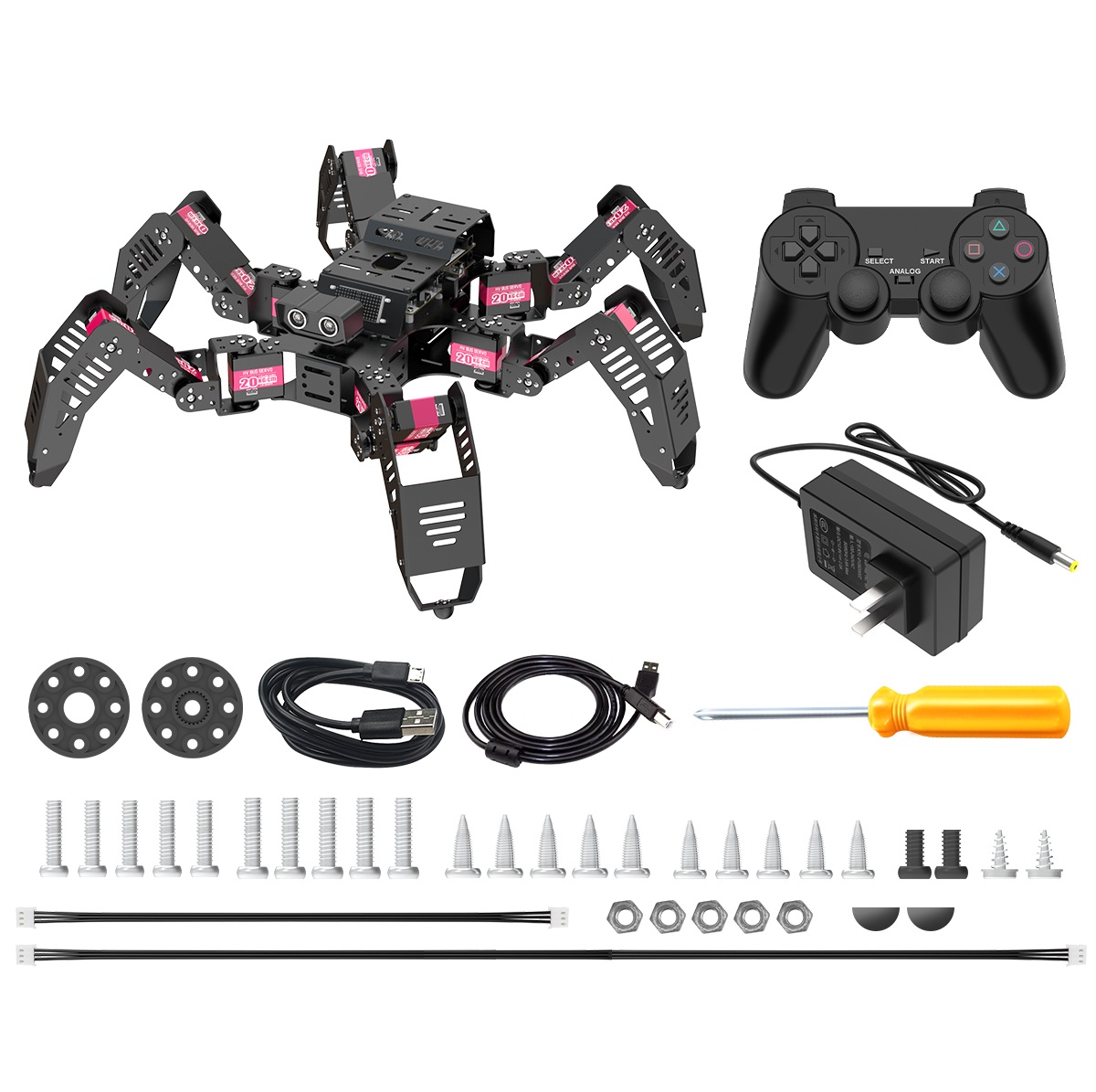 Robotics Kit - Hiwonder Spiderbot Robô Biônico Hexápode Programável