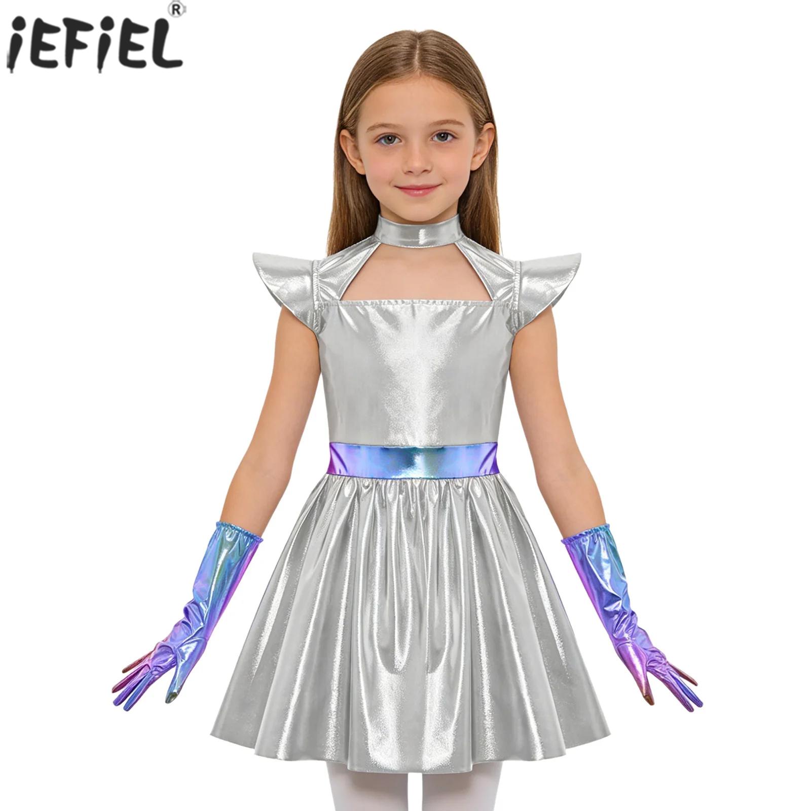 Line Follower Robot - Fantasia de Cosplay Alienígena para Meninas,