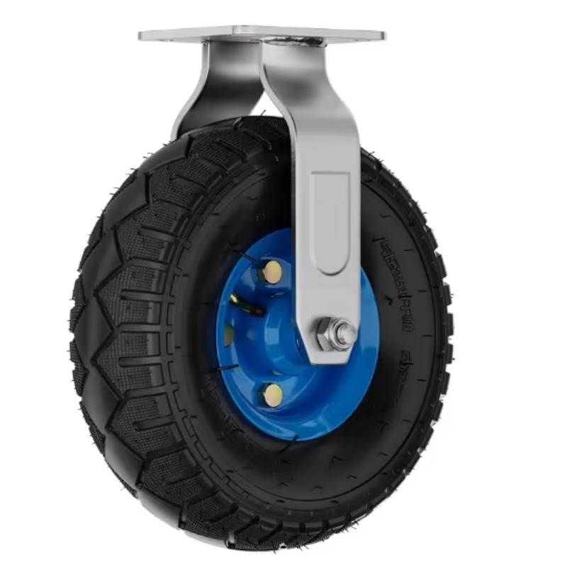 Caster Wheel - Roda giratória fixa de borracha Hanak78,