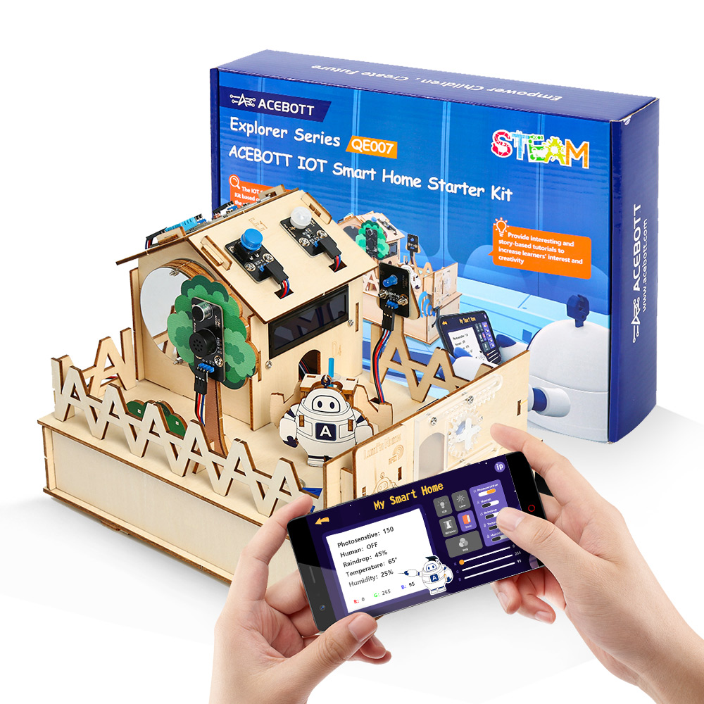 Stm32 Robot - ACEBOTT-DIY Smart Home Kit para Arduino,