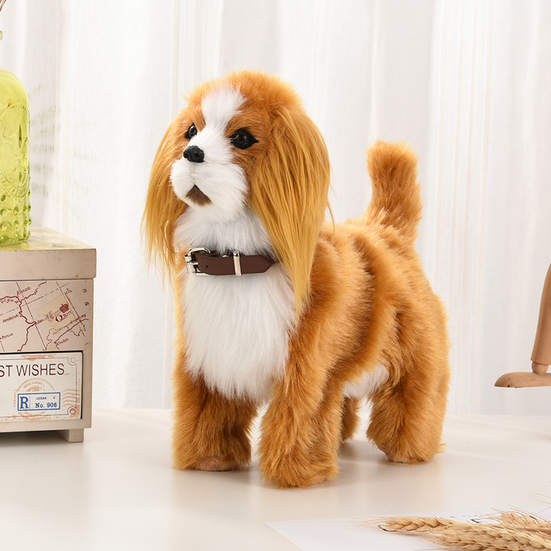Line Follower Robot - Brinquedos eletrônicos de pelúcia para cães,