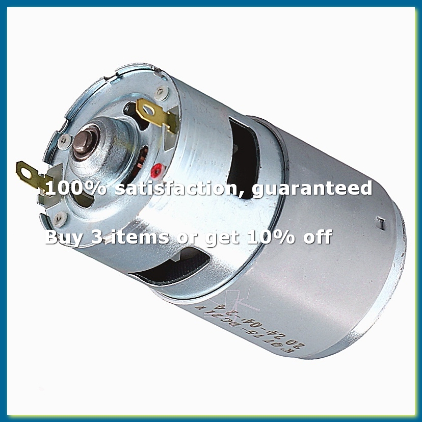 Dc Motor - Motor DC 775 21V Pequeno com
