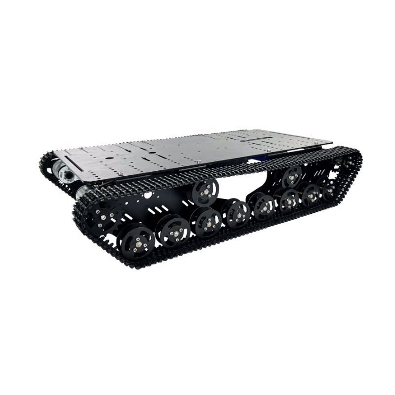 Thanksbuyer prata/preto r3 t80 - Tracked Robot Chassis avaliação e preço