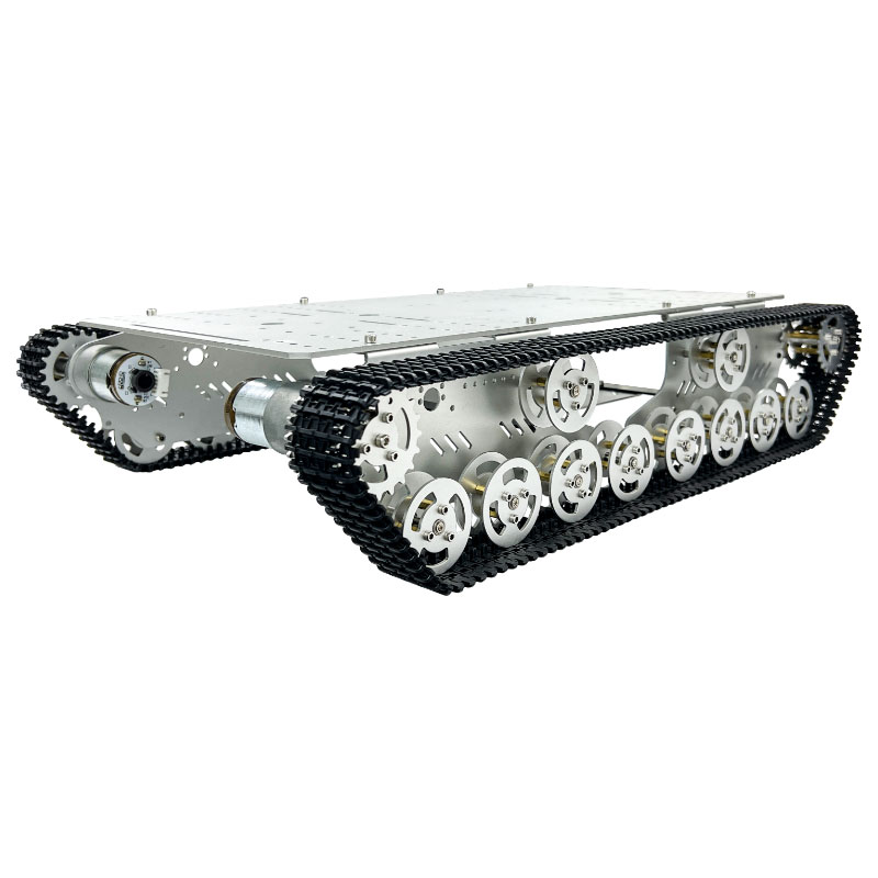 Thanksbuyer prata/preto r3 t80 - Tracked Robot Chassis avaliação e preço