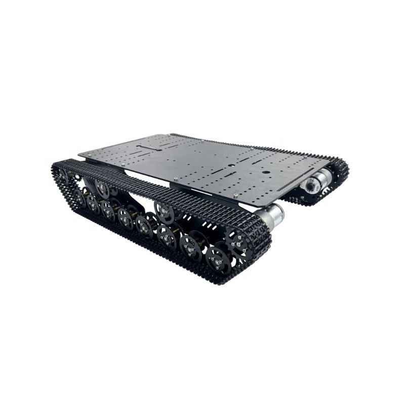 Thanksbuyer prata/preto r3 t80 - Tracked Robot Chassis avaliação e preço