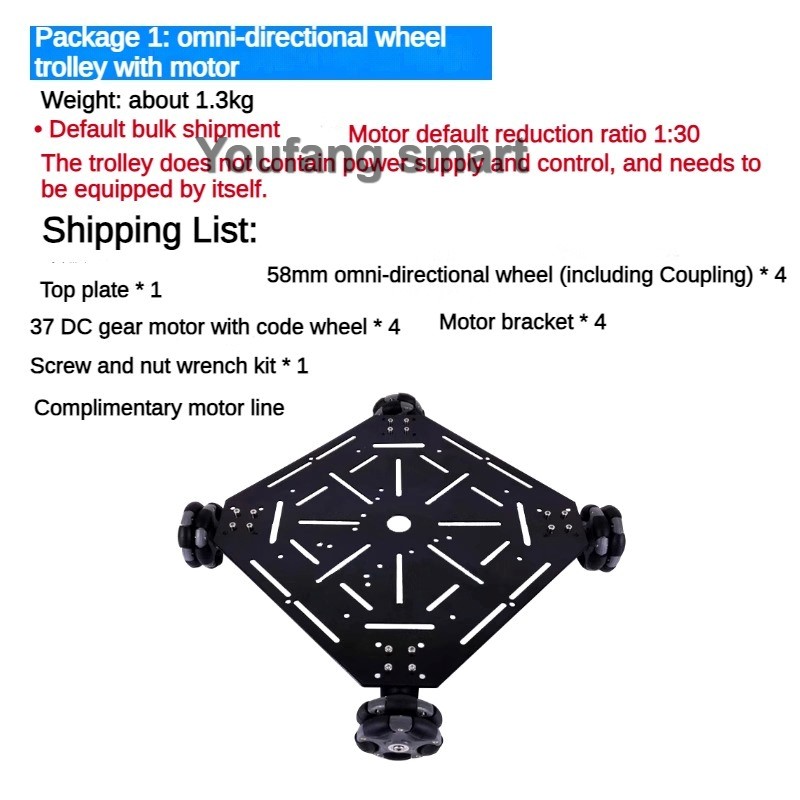 Chassi de Carro Robô Omni Whee - Omni Wheel avaliação e preço