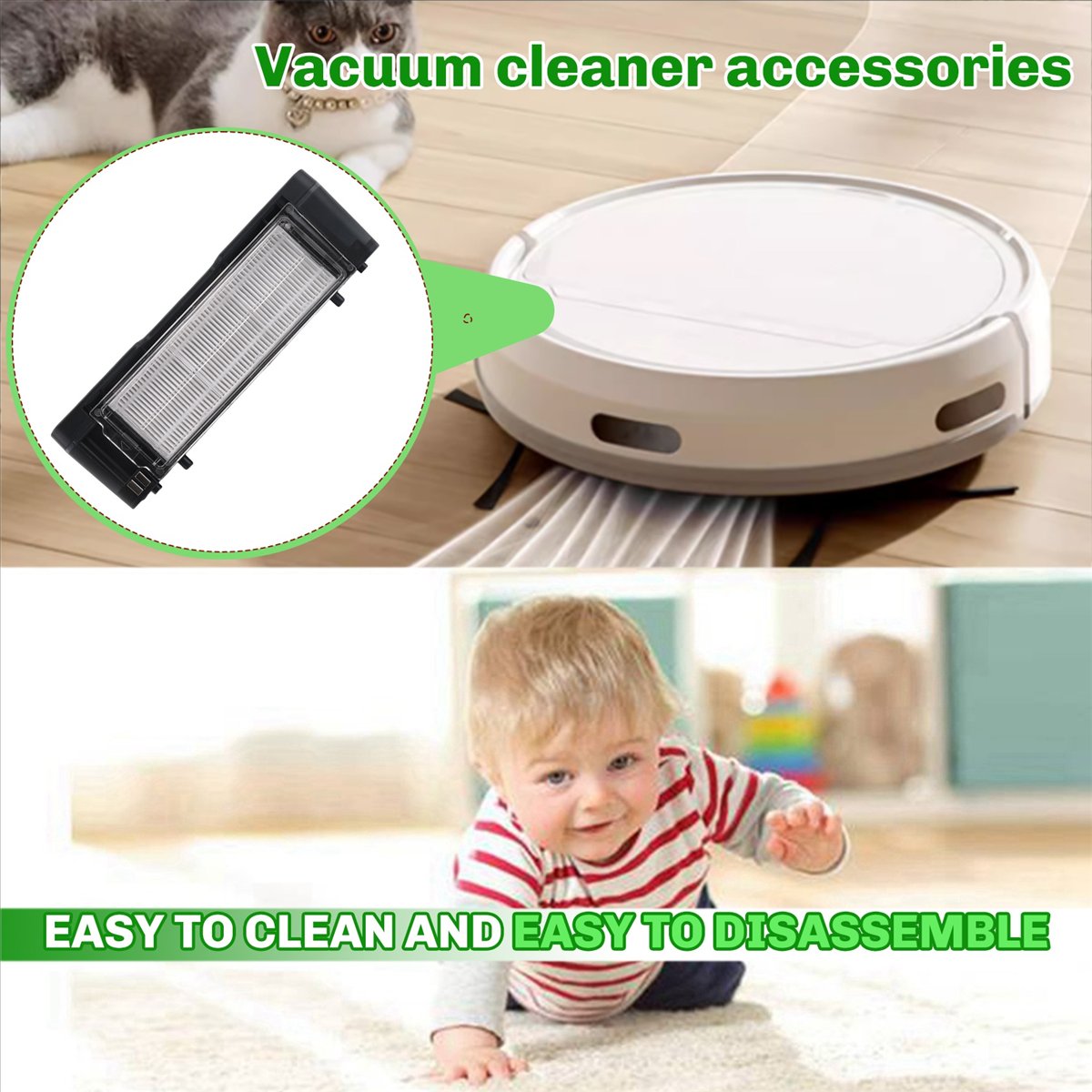 Tanque de Água e Caixa de Poei - Robot Vacuum avaliação e preço