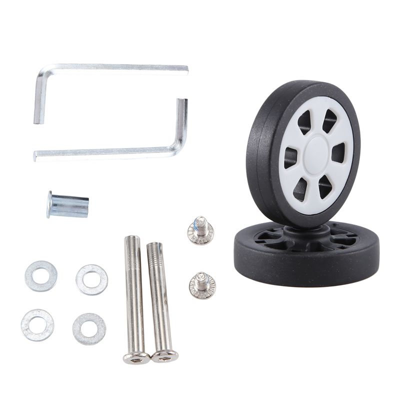Abqr 55x12mm rodas de bagagem  - Caster Wheel avaliação e preço