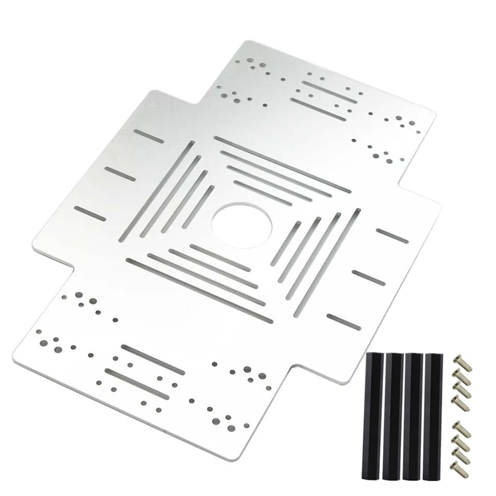 Grande placa de metal chassis  - Stm32 Robot avaliação e preço