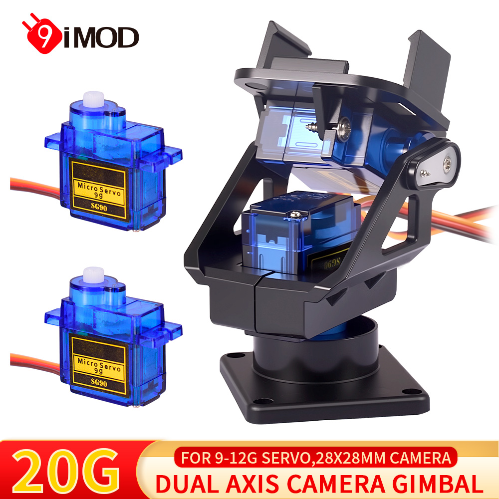9imod mini plataforma de câmer - Pan Tilt Bracket avaliação e preço