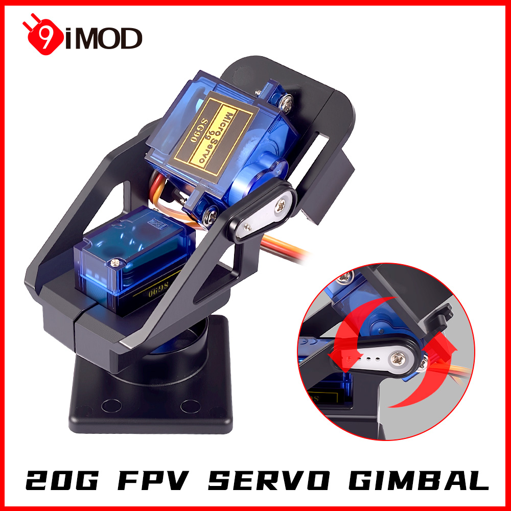 9imod mini plataforma de câmer - Pan Tilt Bracket avaliação e preço