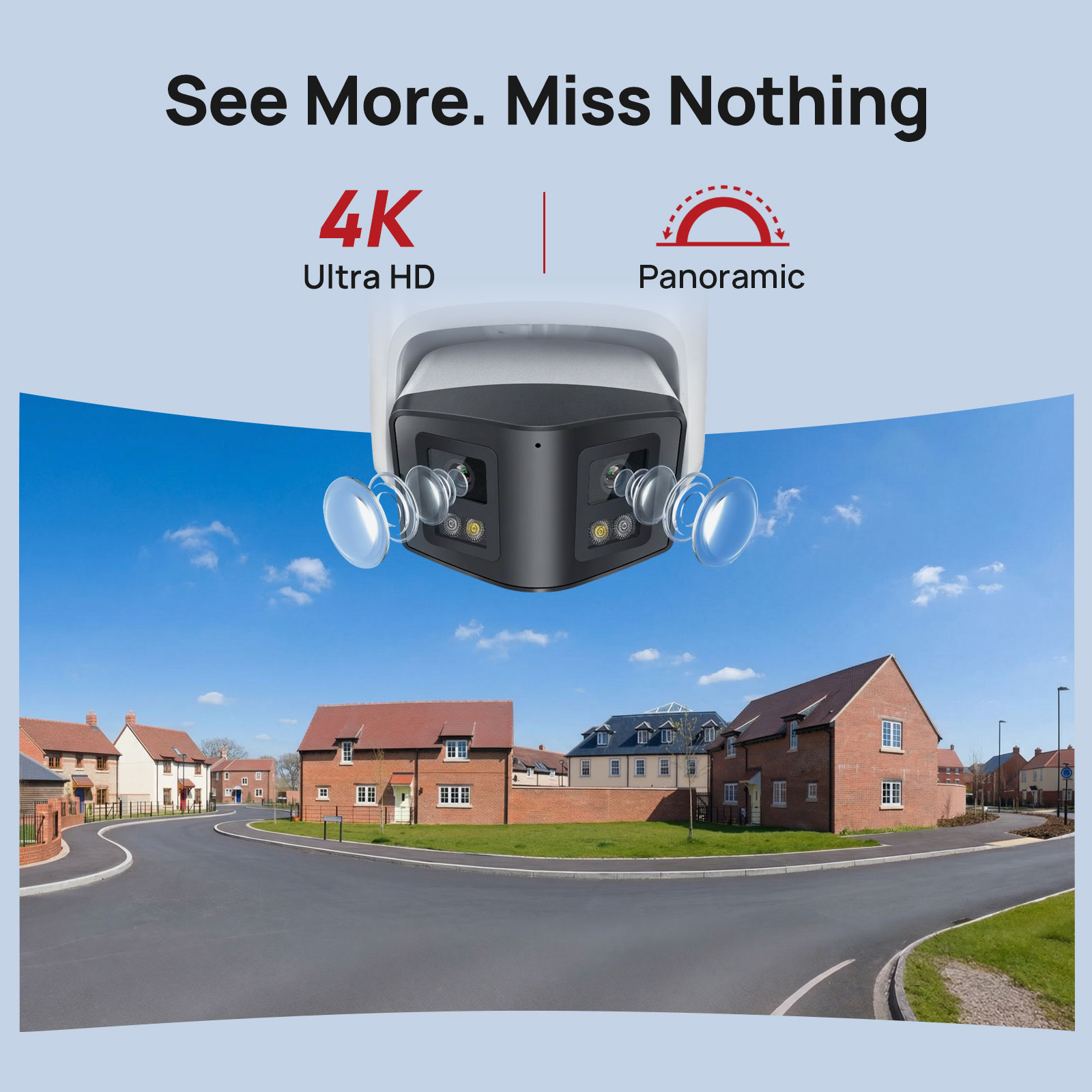 Câmera IP Panorâmica Inteligen - Pan Tilt Bracket avaliação e preço