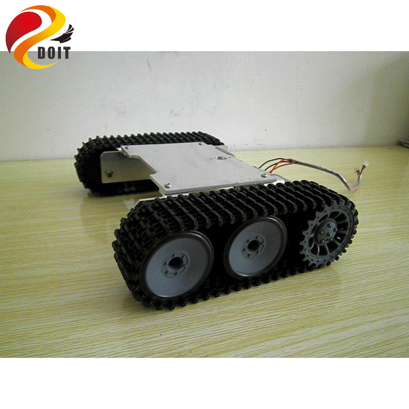 Kit rc robô tanque de carro, c - Tracked Robot Chassis avaliação e preço