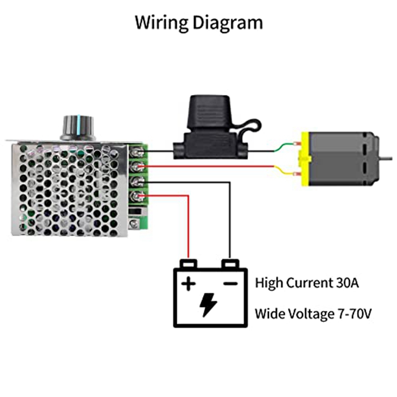 Controlador de Velocidade de M - Dc Motor 12V avaliação e preço