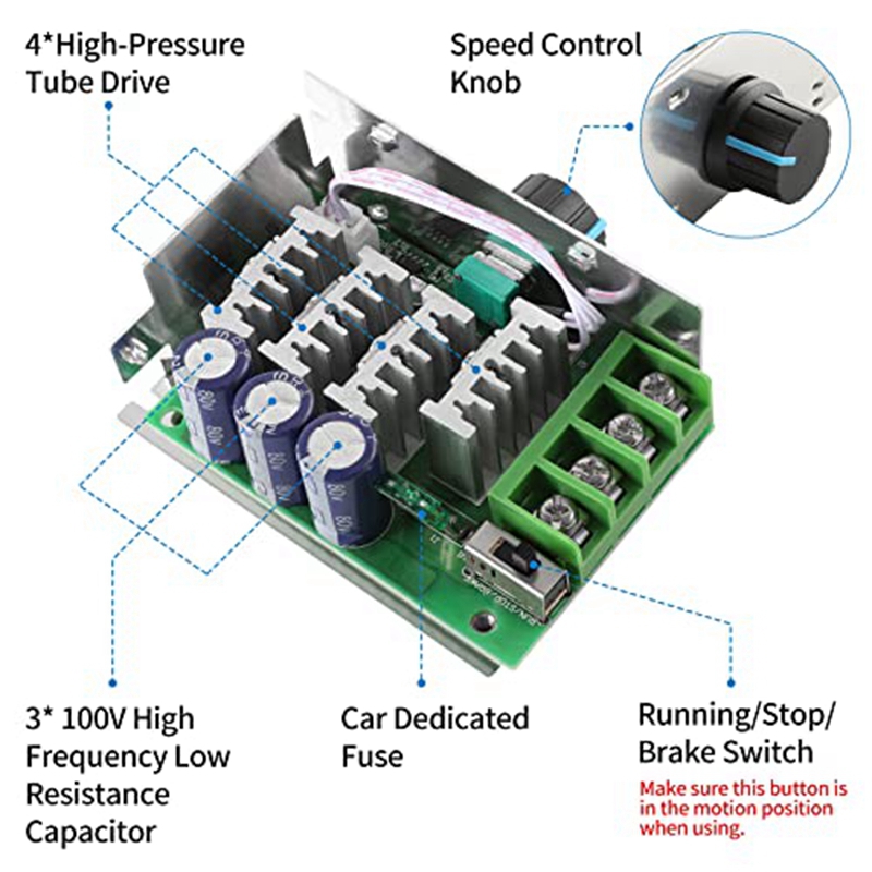 Controlador de Velocidade de M - Dc Motor 12V avaliação e preço