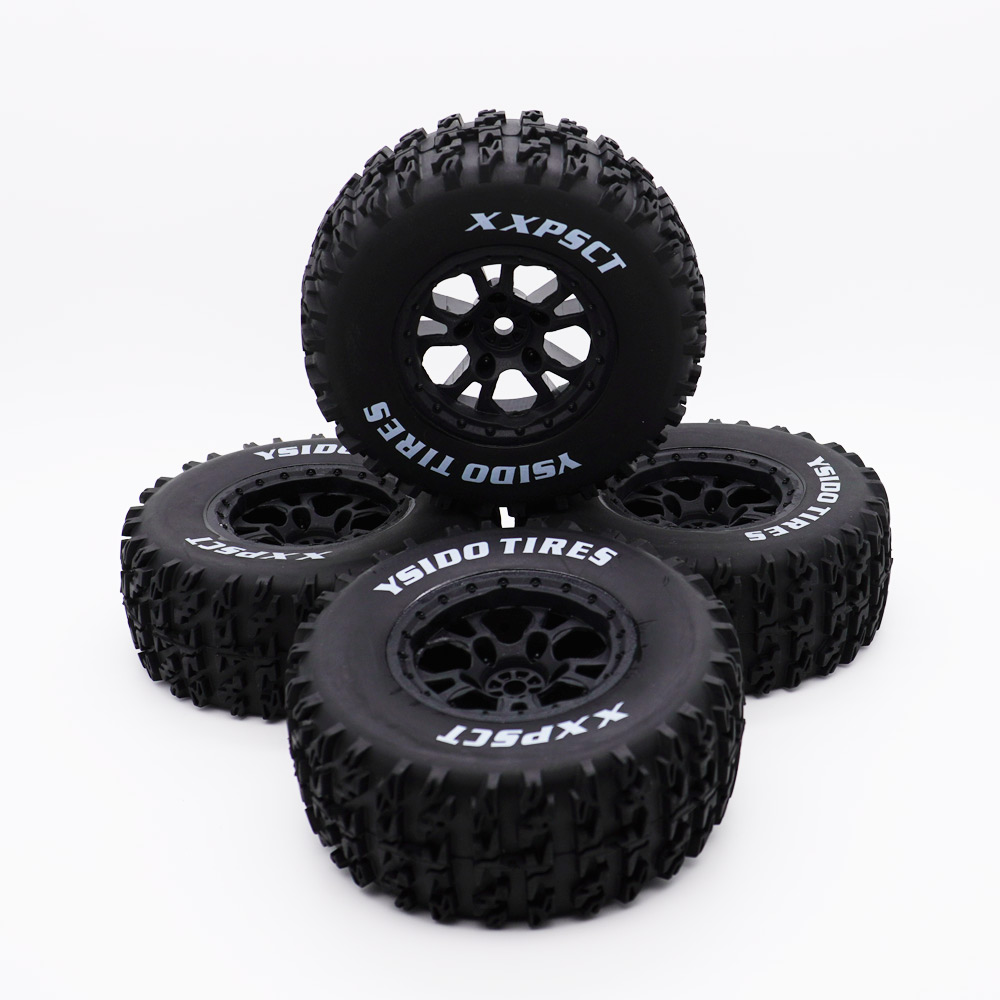 Ysido 4 peças 110mm 1/10 pneus - Omni Wheel avaliação e preço