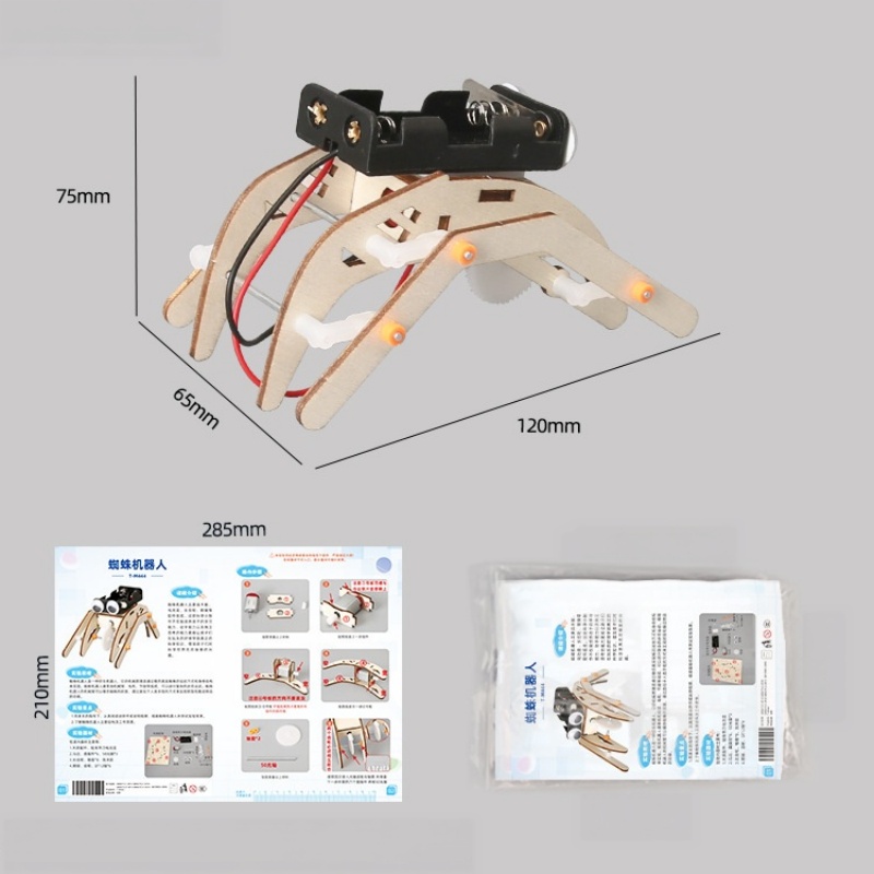Robô Aranha Andante Feito à Mã - Line Follower Robot avaliação e preço