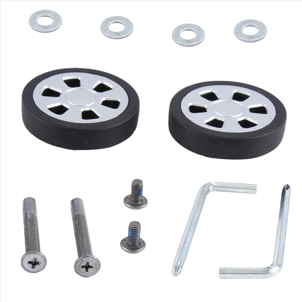 Abqr 55x13mm conjunto de 2 rod - Caster Wheel avaliação e preço