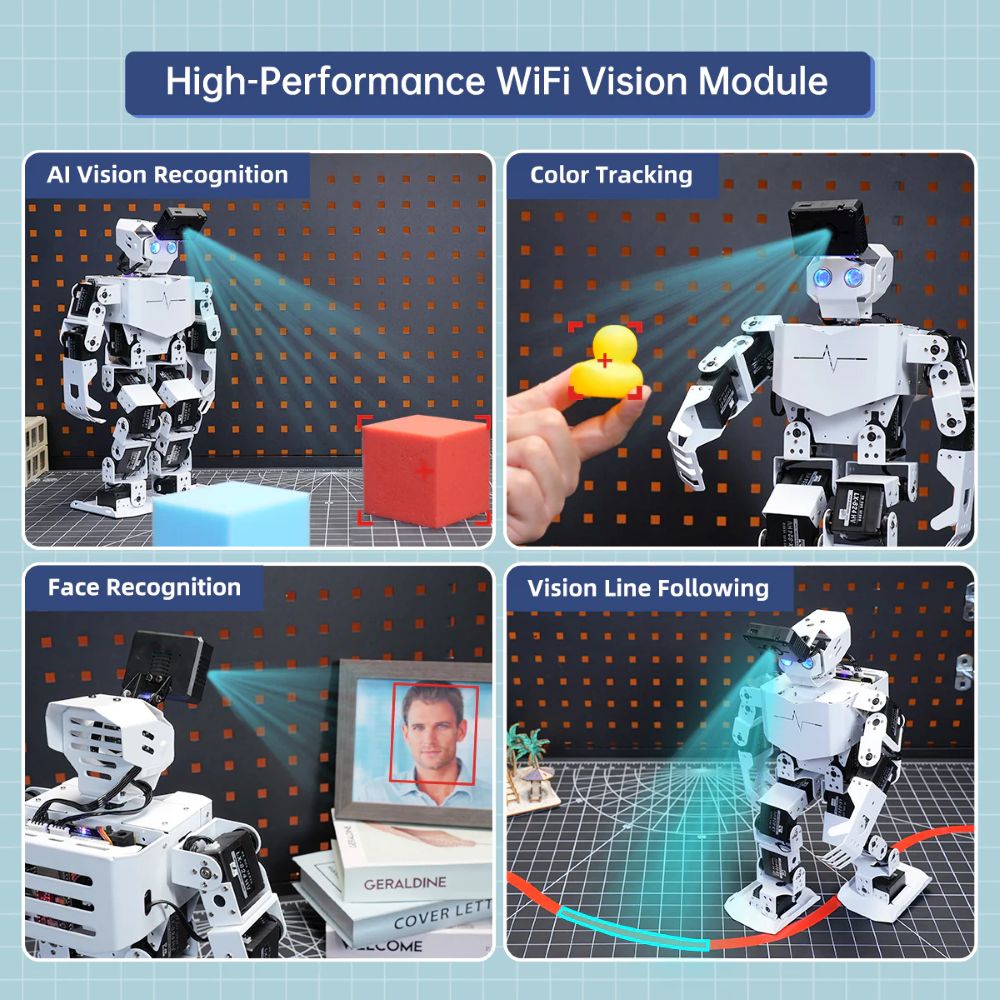 Robô Humanoide Hiwonder Tonybo - Robotics Kit avaliação e preço