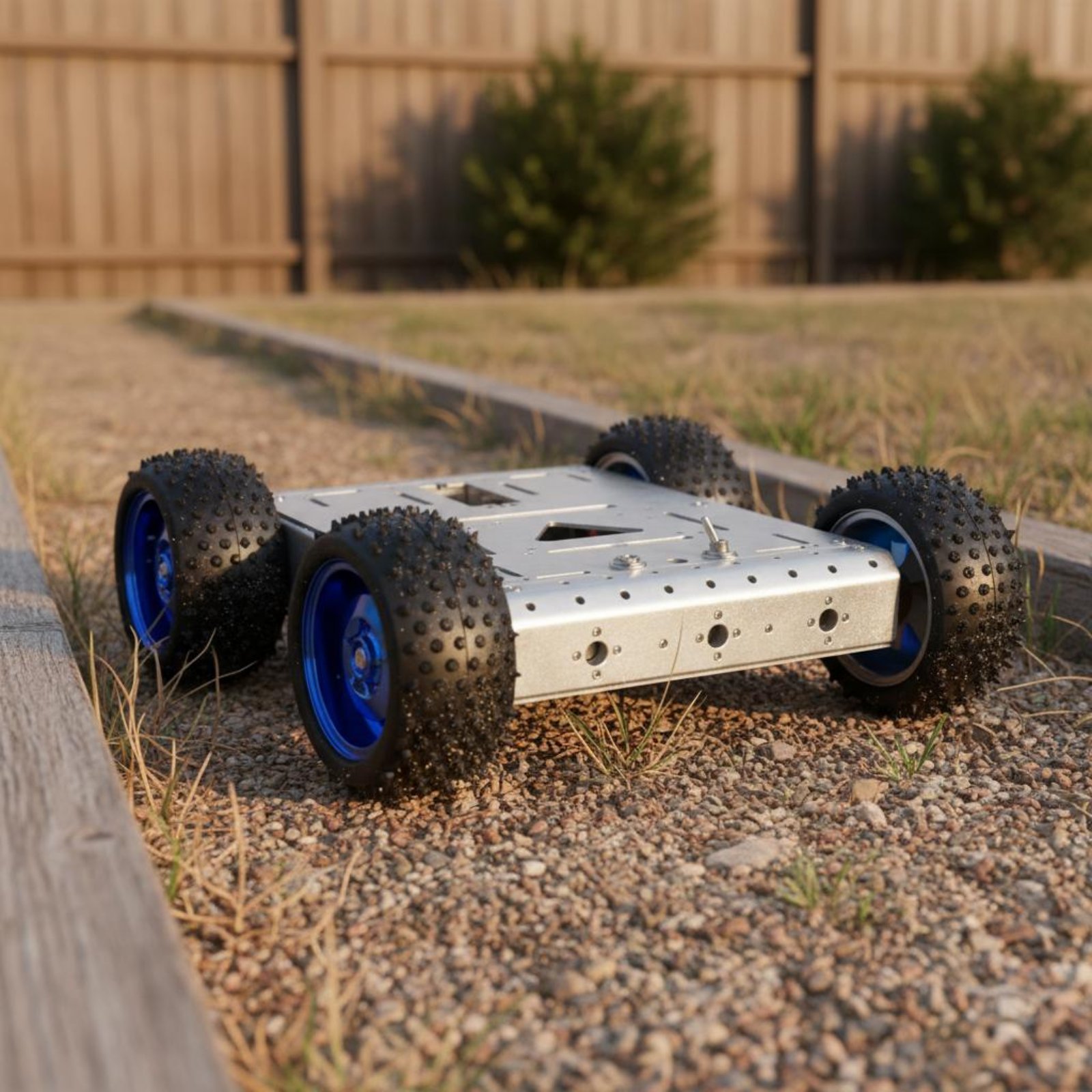 Chassi de Carro Inteligente 4W - Robot Wheel avaliação e preço