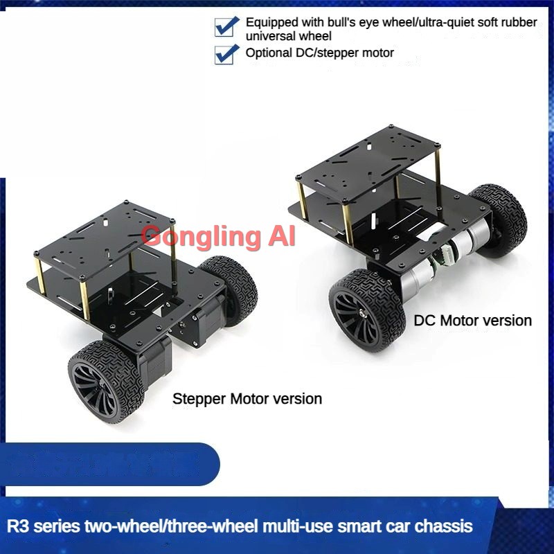 Carro robô 3WD com motor DC/mo - Tracked Robot Chassis avaliação e preço