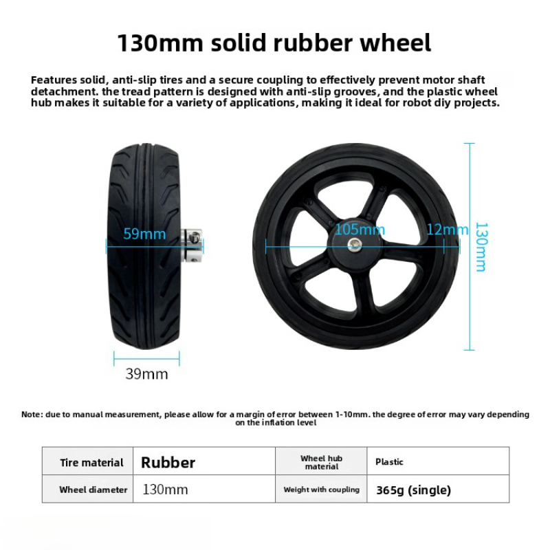 Roda de Borracha Sólida para C - Robot Wheel avaliação e preço