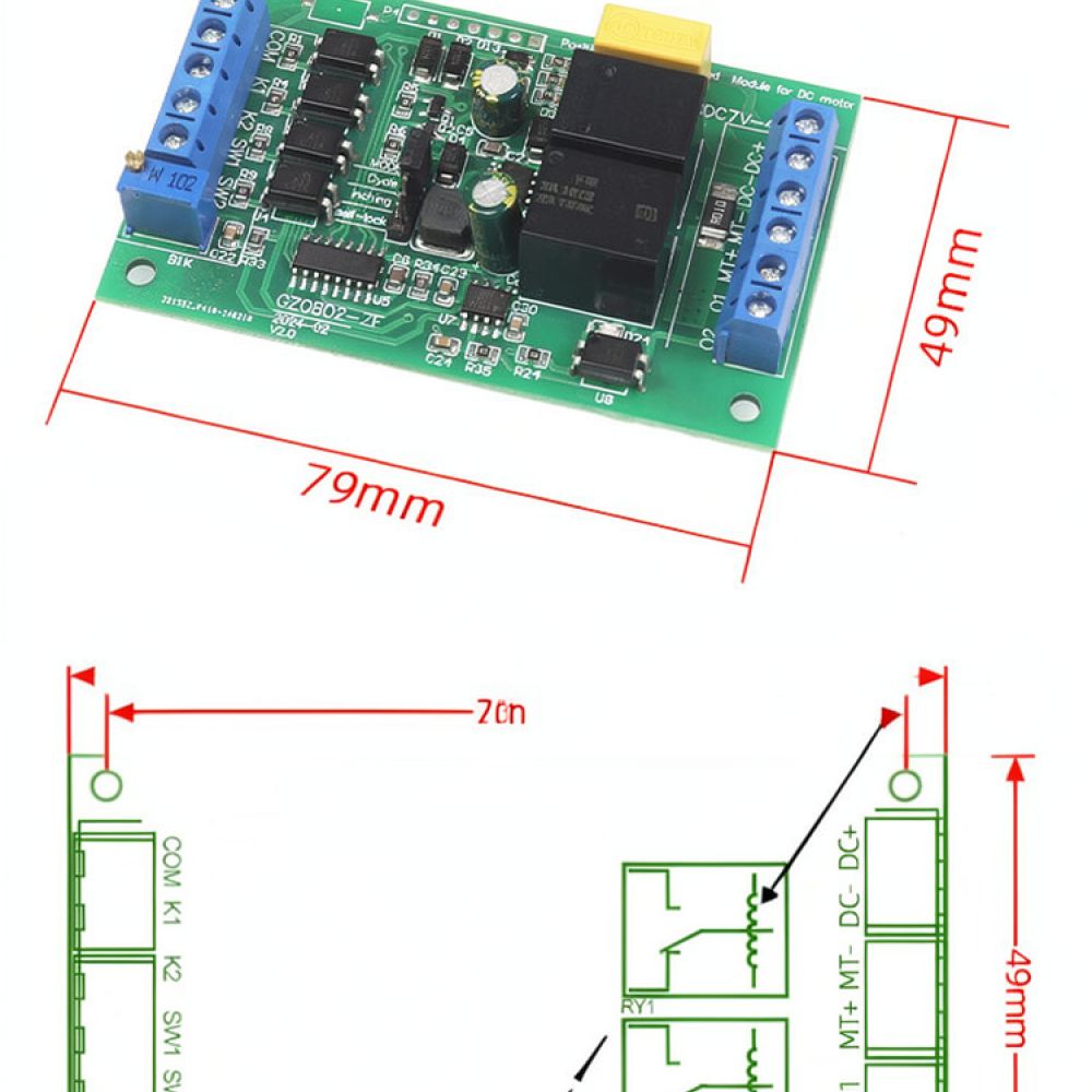 Controlador de motor CC indust - Dc Motor 12V avaliação e preço
