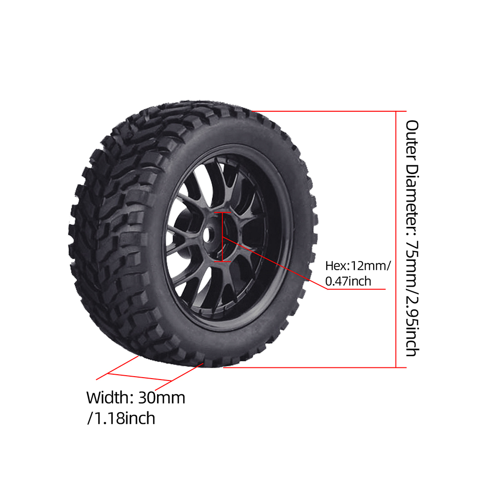 9imod 4 unidades 75 mm roda RC - Omni Wheel avaliação e preço