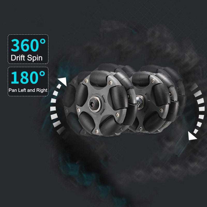 Rodas omni de nylon 58mm, 2 pe - Omni Wheel avaliação e preço