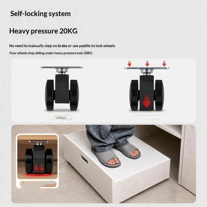 Rodízios com travamento automá - Caster Wheel avaliação e preço