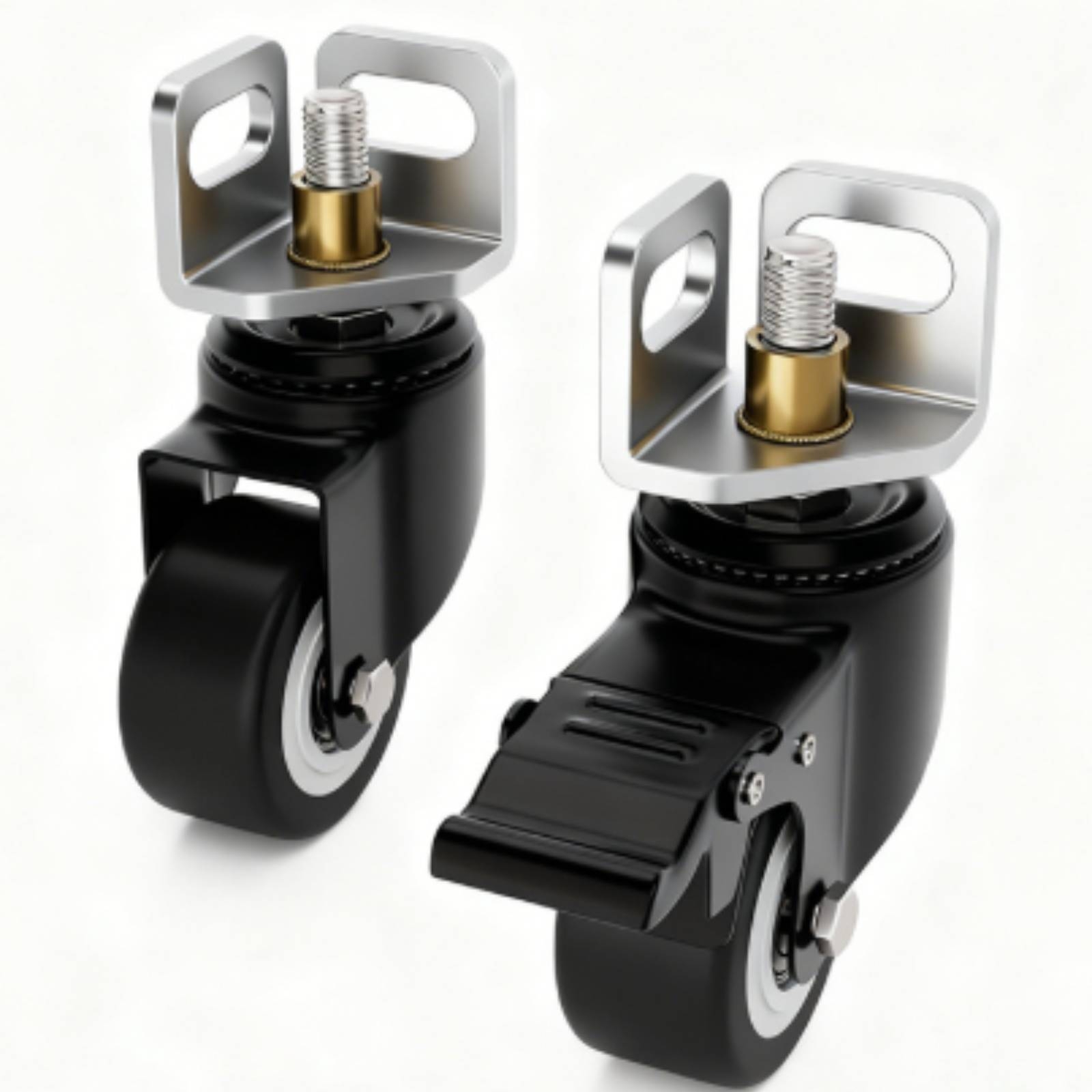 Rodízios de Aço Angular com Su - Caster Wheel avaliação e preço
