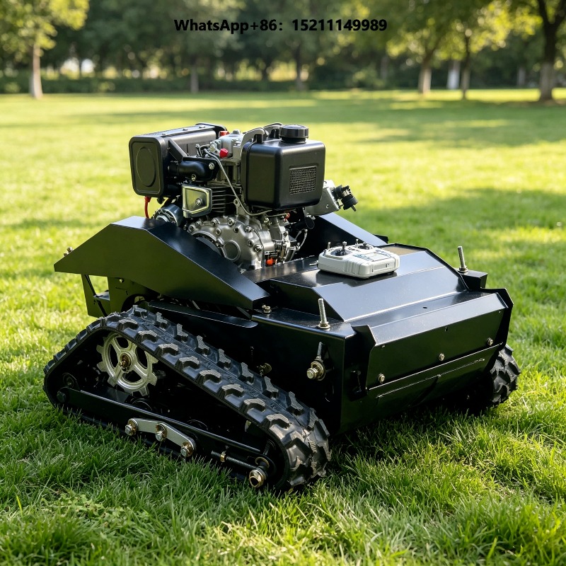Cortador de grama com lâmina d - Robot Track avaliação e preço