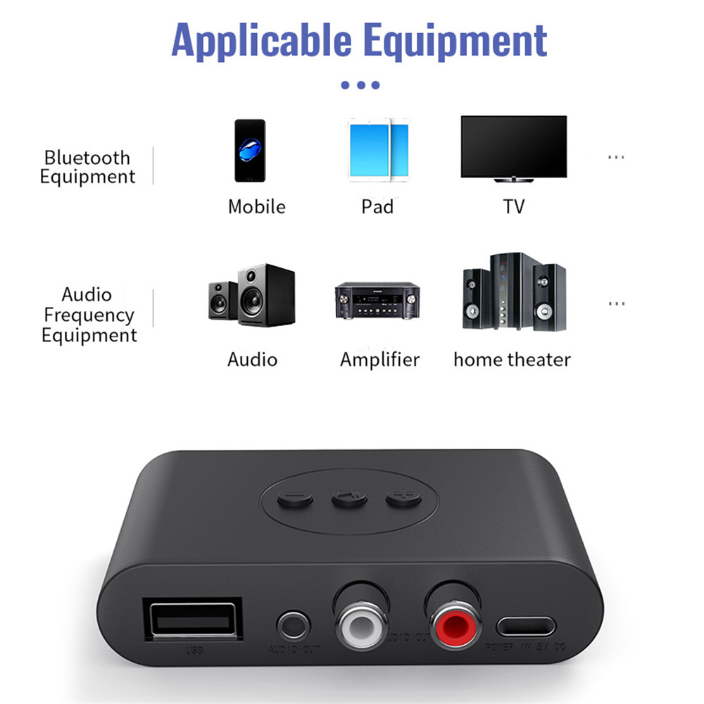 Receptor de Áudio Bluetooth 5. - Robot Bluetooth Car avaliação e preço