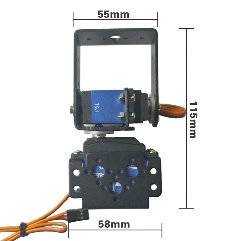Robótico Pan e Tilt Servos, Su - Servo Pan Tilt avaliação e preço