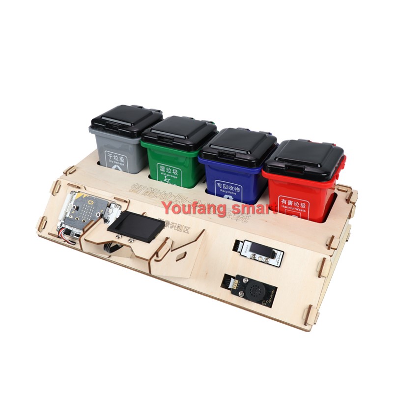 AI Visão Waste Sorting Robot K - Microbit Robot avaliação e preço