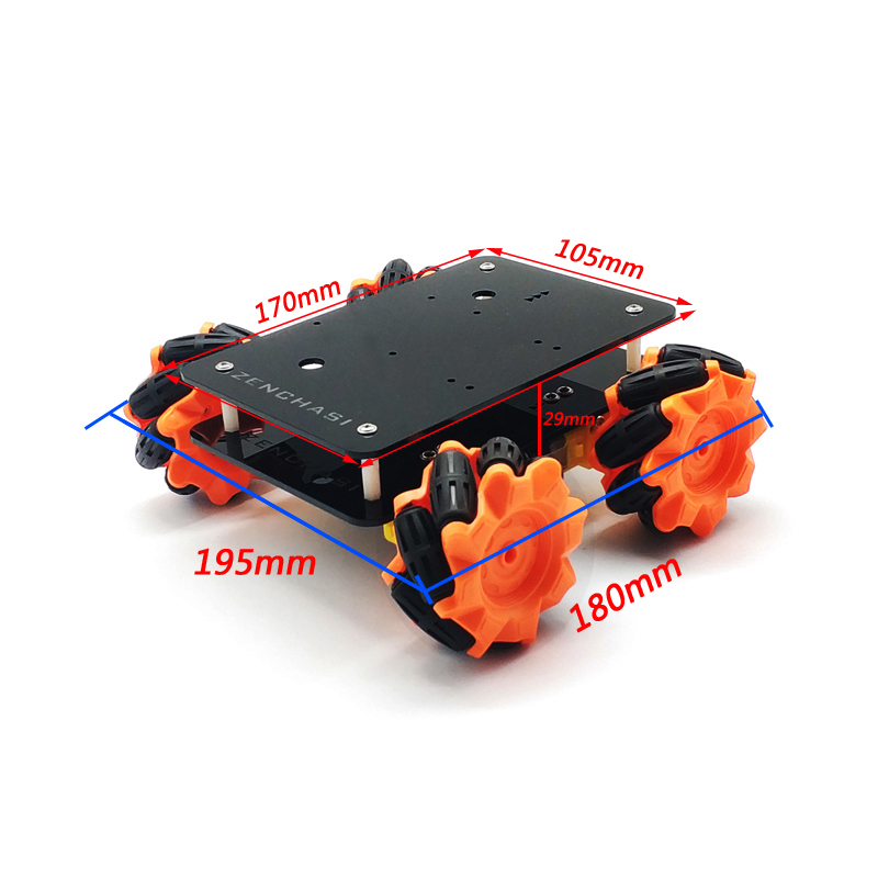 Mecanum wheel-kit para chassi  - Tracked Robot Chassis avaliação e preço